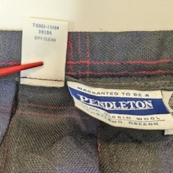 Vintage Pendleton Skirt Plaid - Picture 11 of 11